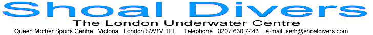 Shoal Divers & The London Underwater Centre